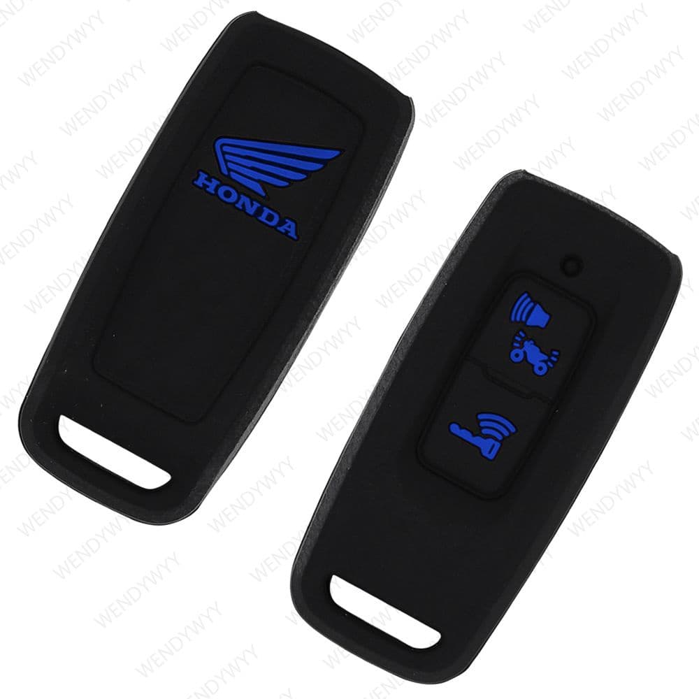 เคสกุญแจรีโมตซิลิโคน 2 ปุ่ม สําหรับรถจักรยานยนต์ Honda Scoopy 2023 ADV 160 PCX 160 Vario 160 125 Lead 125 Vision Airblade รูปที่ 7