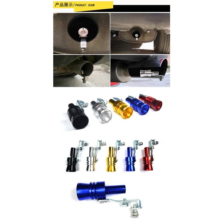 ตัวแปลงเสียงท่อรถยนต์ เสียงเทอร์โบร์ สำหรับท่อไอเสีย Car exhaust pipe sounder รูปที่ 6