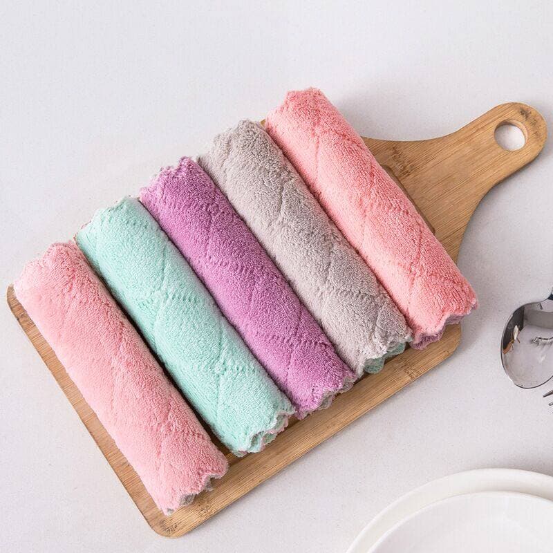 Mangihome ผ้าเช็ดโต๊ะซับน้ำ ผ้าอเนกประสงค์ เช็ดโต๊ะ ขี้ริ้ว เช็ดจาน ทำความสะอาด ซึมซับน้ำได้ดี 10/30/50แผ่น 25x25 จัดส่งที่รวดเร็ว รูปที่ 7