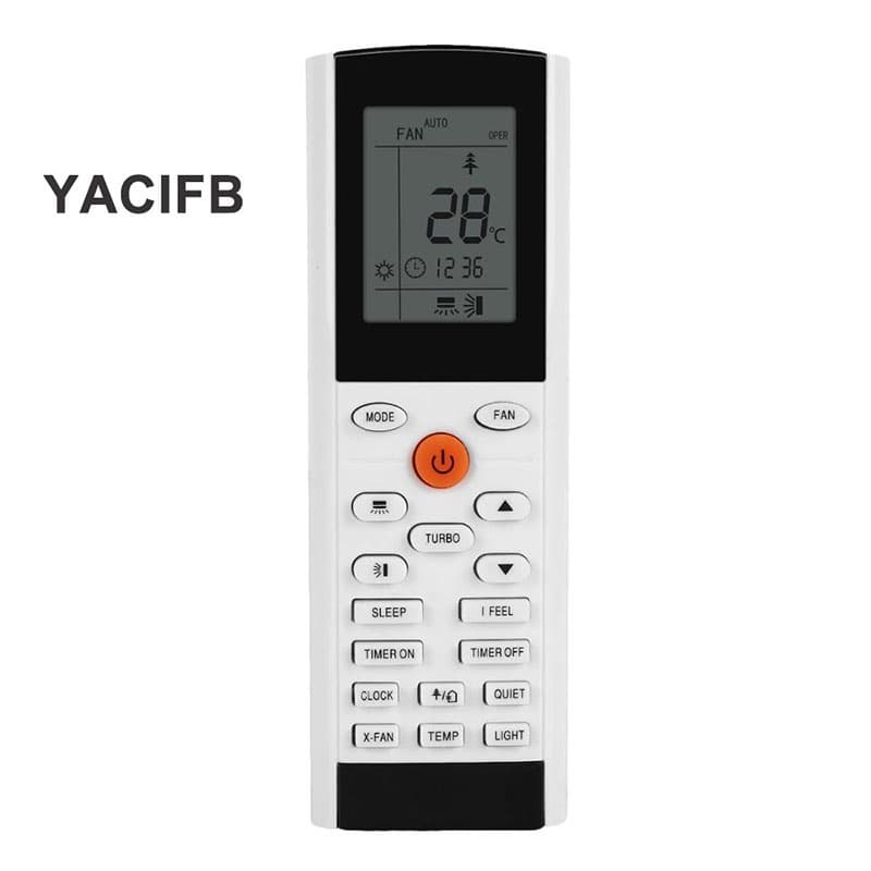รีโมทคอนโทรลเครื่องปรับอากาศ Universal YACIFB สําหรับ Gree ELECTROLUX MSHV25D1S AC Fernbedienung รูปที่ 1