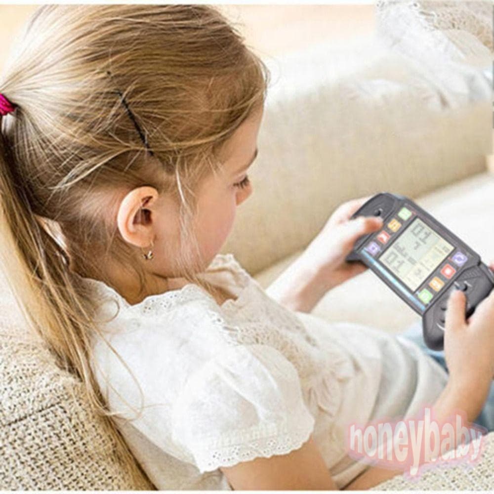 เกมคอนโซลกดกดคละสี เกมกดคลาสสิก ของเล่นเด็ก ของเล่นใส่ถ่าน Tetris Classic Game Machine รูปที่ 9