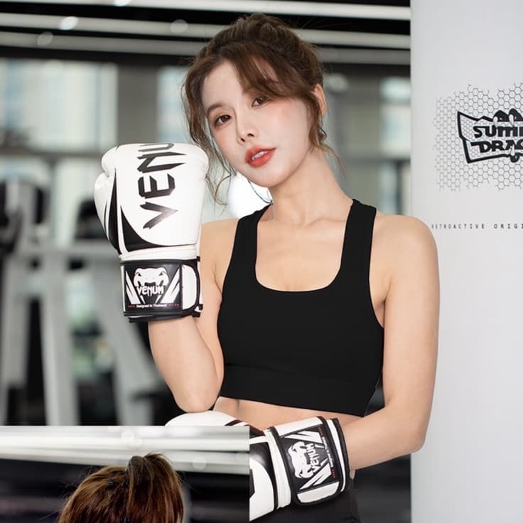 สปอร์ตบราสำหรับออกกำลังกาย ดีไซน์เว้าหลัง มีฟองน้ำในตัว ผ้าหนา ใส่กระชับ ยืดหยุ่นได้ดี รูปที่ 3