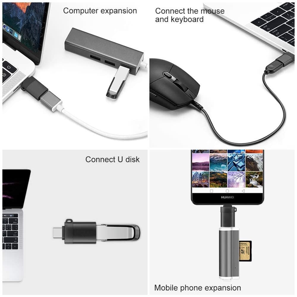 อะแดปเตอร์หลายตัวความเร็วสูง USB 3.0 ชายกับหญิงเหมาะสำหรับกล้องคอมพิวเตอร์สมาร์ททีวี PS4 รูปที่ 8