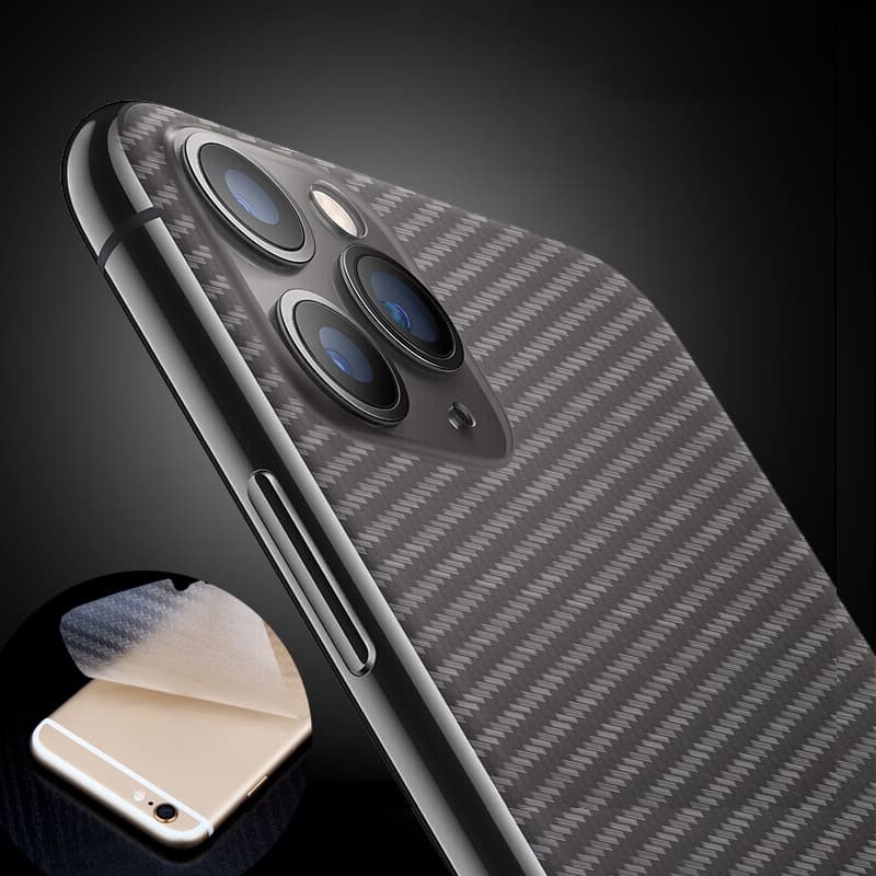 ฟิล์มกันรอยหลัง ฟิล์มหลังสีใส for Iphone 11 13 17 Air 12 14 15 16 Pro XS Max XR X 7 8 6S Plus ฟิล์มสำรองไฟเบอร์ Film รูปที่ 2