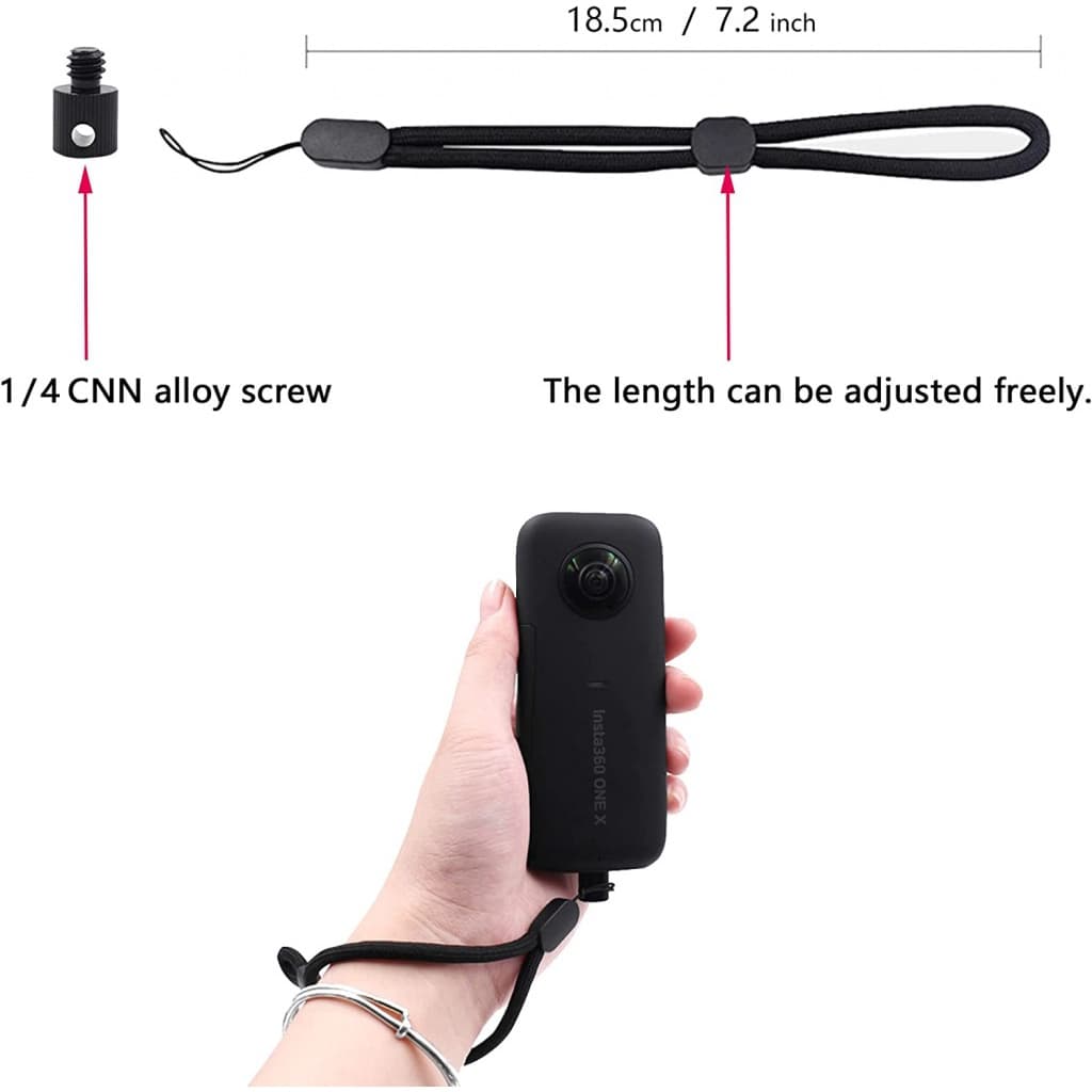 Skyeyes สายคล้องข้อมือ ป้องกันการสูญหาย สําหรับกล้องแอคชั่น Insta360 One X X2 X3 GoPro รูปที่ 3
