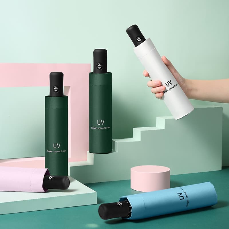 ร่มกันแดด uv สีน่ารัก ร่มกันฝน รูปที่ 2