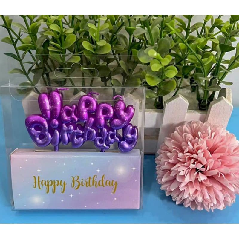 ร้านไทย เทียนวันเกิด Happy Birthday เทียนLOVE เค้ก cake เทียน อุปกรณ์ตกแต่งเค้ก V1-3 รูปที่ 5