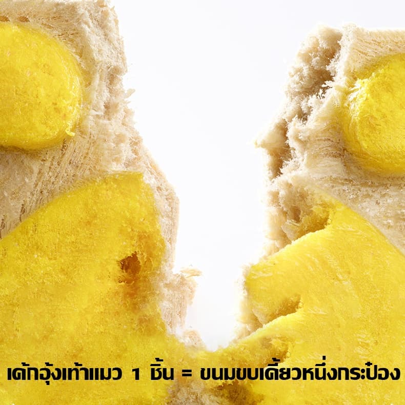 SKISOPGO ขนมแมวฟรีซดราย อุ้งเท้าน้องแมว คุ๊กกี้ฟรีซดราย ขนมแมว ขนมหมา อกไก่ฟรีซดราย บำรุงขน ขนม รูปที่ 6