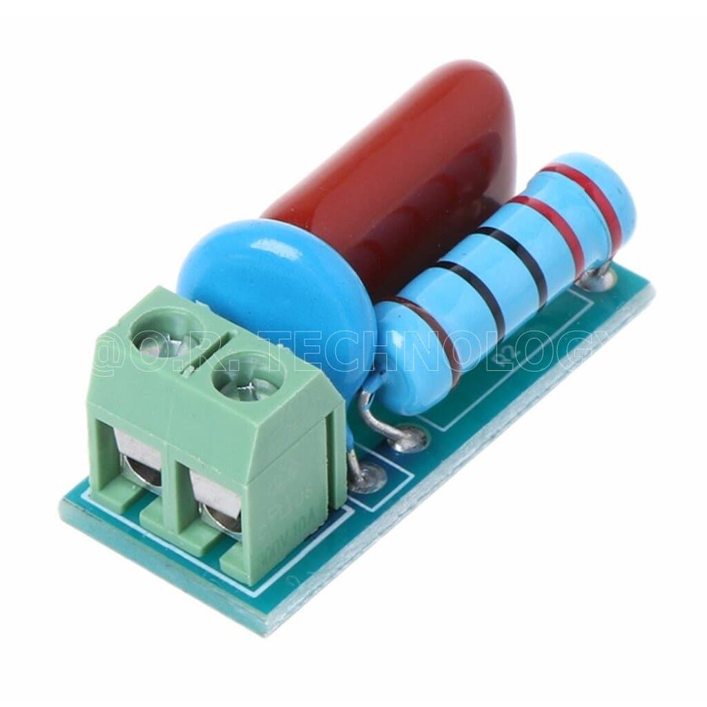 AH177 โมดูลดูดซับกระแสกระชาก ป้องกันหน้าสัมผัสรีเลย์เสียหาย Relay Contact Protection Module RC Absorption Snu... รูปที่ 4