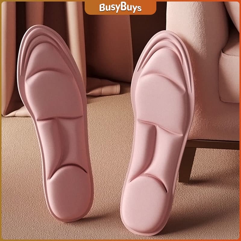 B.B. แผ่นเสริมรองเท้า เพื่อสุขภาพ ลดอาการปวด ตัดขอบได้ insole รูปที่ 4
