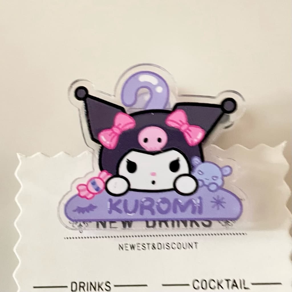คลิปหนีบโพสท์อิท แบบสองด้าน ลาย Sanrio น่ารัก ของขวัญ 1 ชิ้น รูปที่ 6