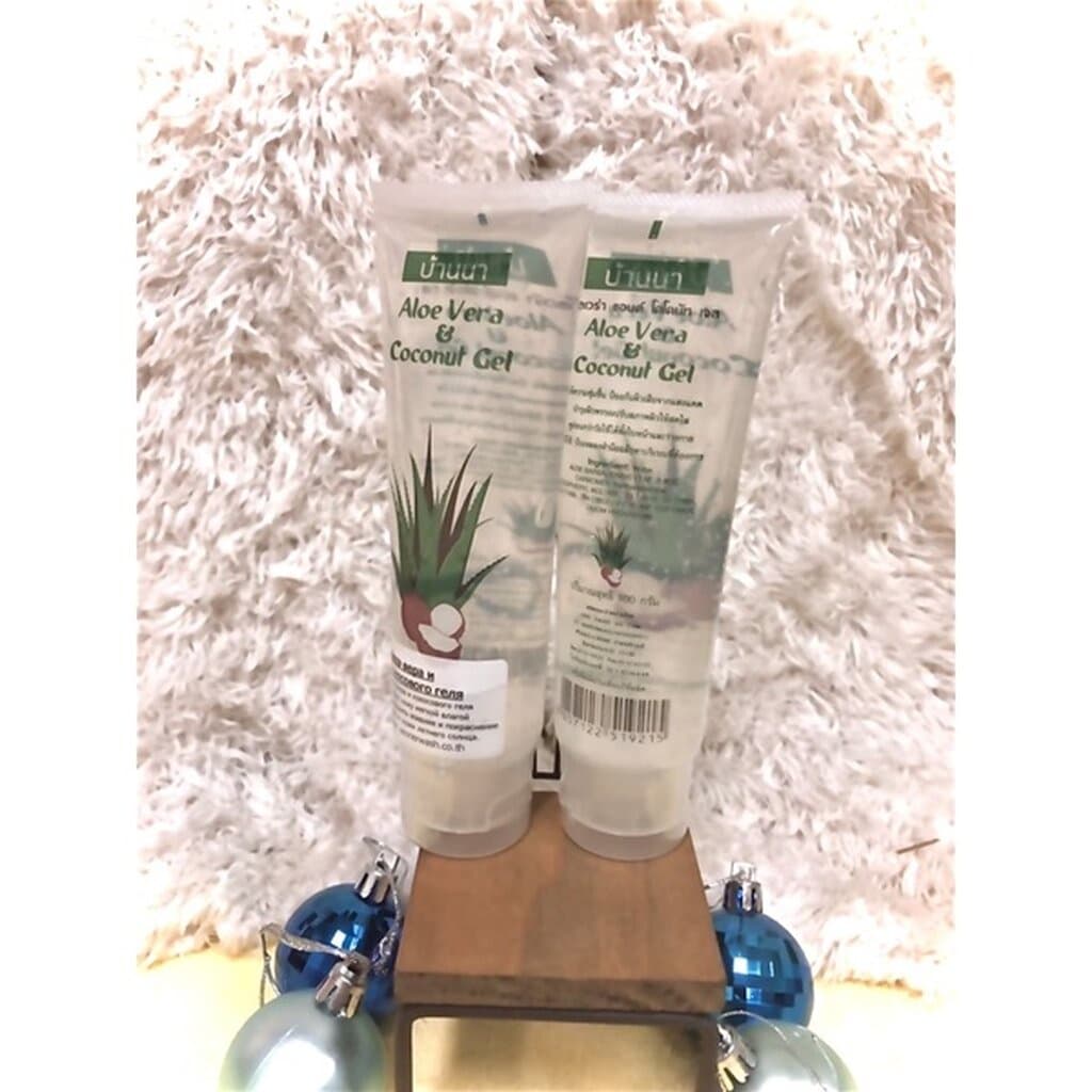 Banna Aloe Vera Gel 100 ml เจลว่านหางจระเข้ 6 สูตร 1 หลอด รูปที่ 4