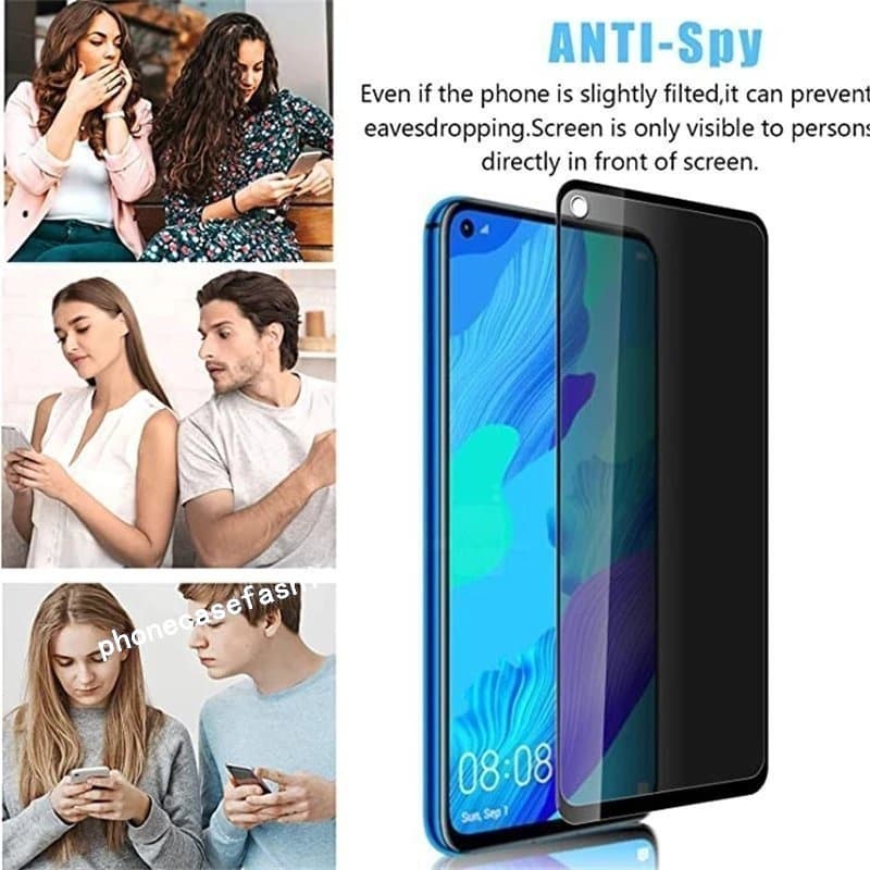 2in1 ความเป็นส่วนตัวป้องกันหน้าจอสําหรับOppo reno 15 14 13 12 11 10 pro plus 5G 13F 12F 11F reno10 reno12 10pro + 2023 Tinted Anti Spyกระจกนิรภัยป้องกันฟิล์ม รูปที่ 6
