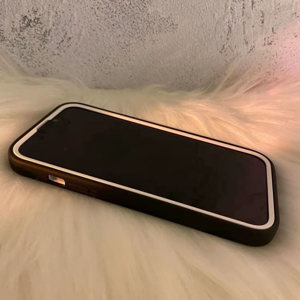 เคสโทรศัพท์ 3 in1 ซิลิโคนเหลวนุ่ม เคส TPU For iPhone 16 11 13 15 14 12 Pro Max Xr XS Max 7 8 Plus เคสประกบสีพื้นมาใหม่ รูปที่ 5