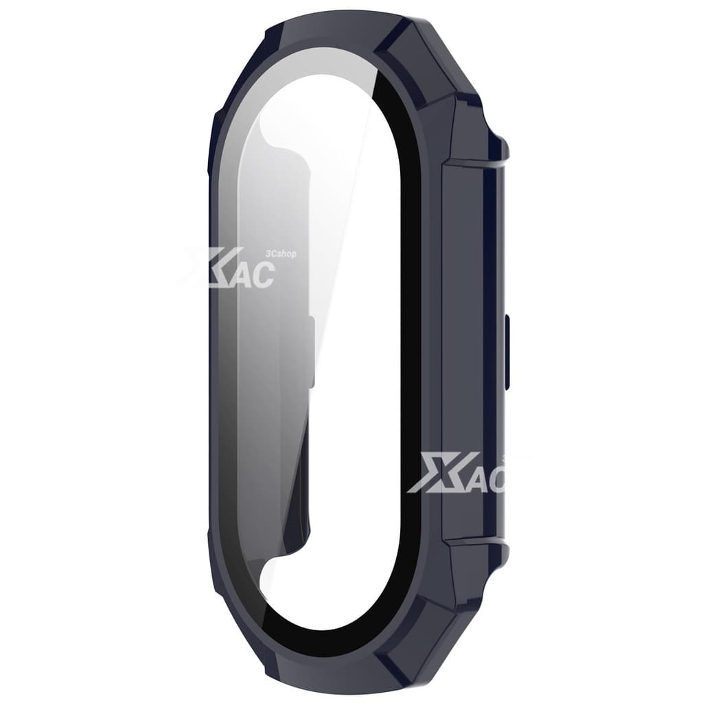 แก้ว + เคสสําหรับ Xiaomi Mi Band 10/9/8 Accessoroy PC All-around กันชนฝาครอบป้องกันสําหรับ Xiaomi Band 8 7 6 5 4 อุปกรณ์เสริม รูปที่ 8