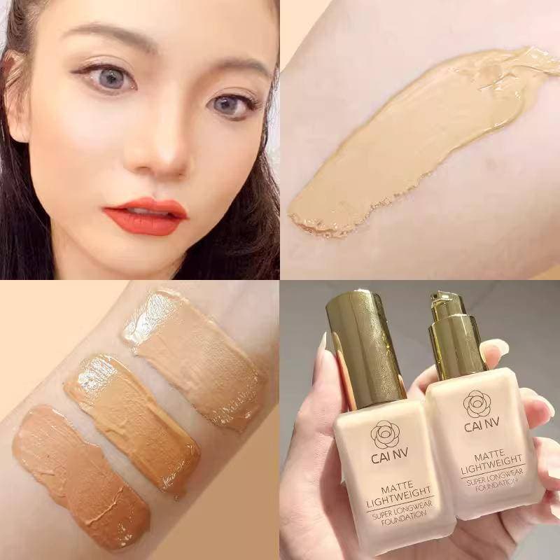 รองพื้นเนื้อลิขวิด ผสมรองพื้น เนื้อลิขวิด สีขาวล้วน สําหรับแต่งหน้า แต่งหน้าแบบกอธิค แต่งหน้า Goth Gothic รูปที่ 5