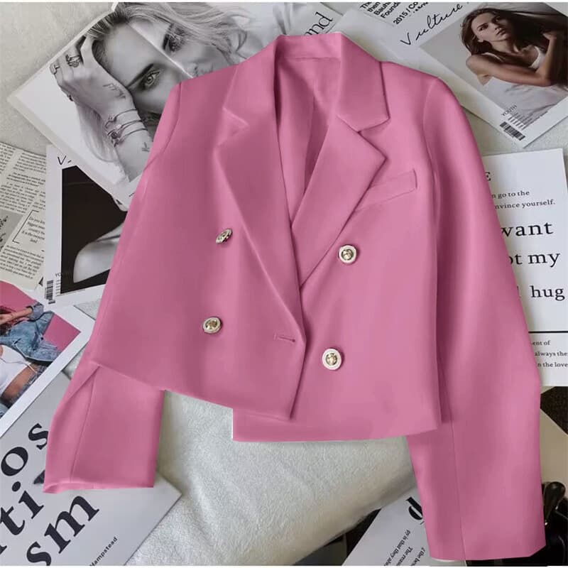 MSD เสื้อสูท ชุดสูทผู้หญิง Blazer สูท สูทแขนยาว 6 สี รูปที่ 7