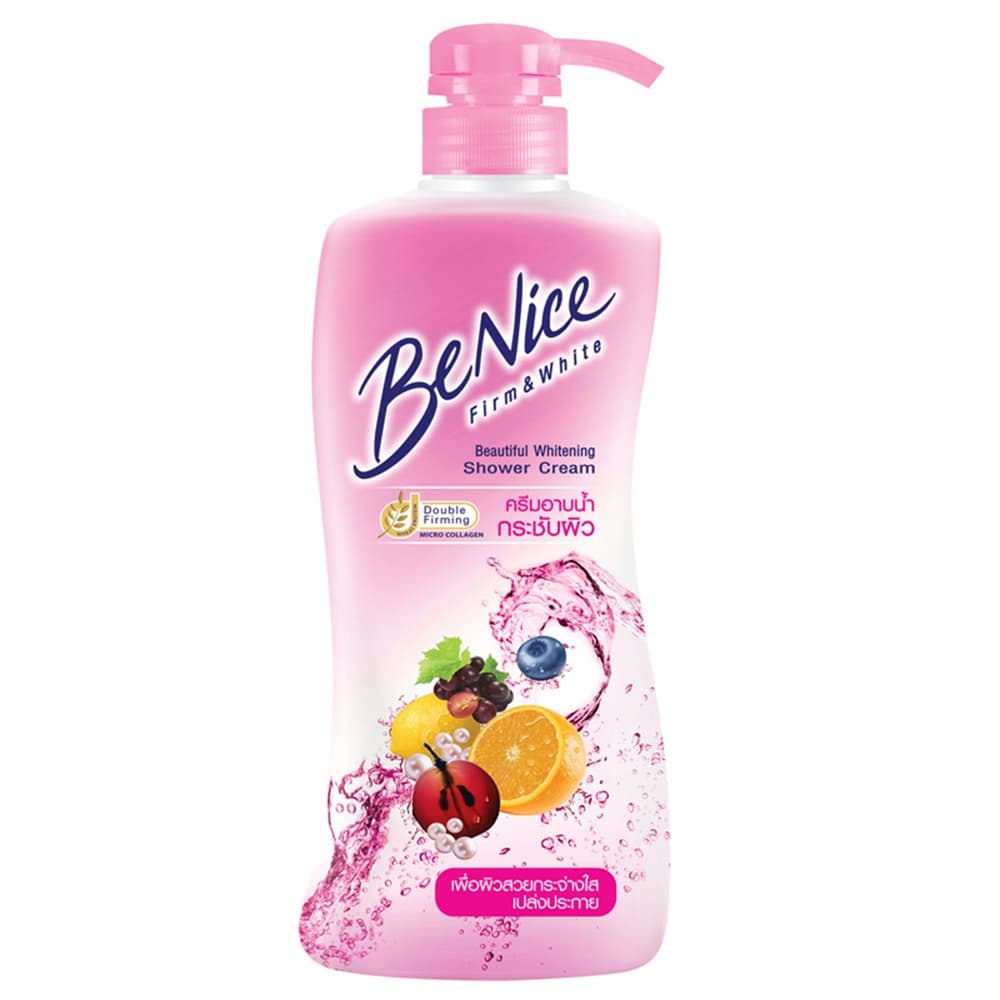 Benice บีไนซ์ ครีมอาบน้ำ ผิวสวยกระจ่างใส ชุ่มชื้น ชนิดขวด ถุงเติม 400มล. รูปที่ 4