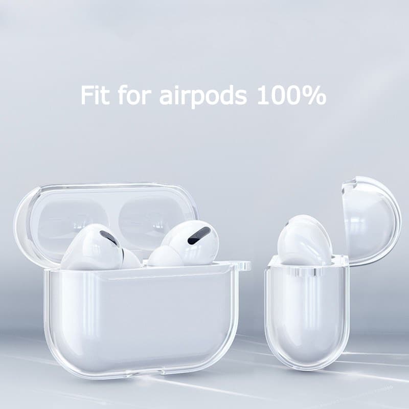 ⭐⭐เคสใสTPU แอร์พอต For Airpods 1/2/3 Airpods 4 / pro / pro 2 gen1/gen2/gen3/4 ป้องกันการกระแทก แบบนิ่มอยู่ทรง TPU Case รูปที่ 4