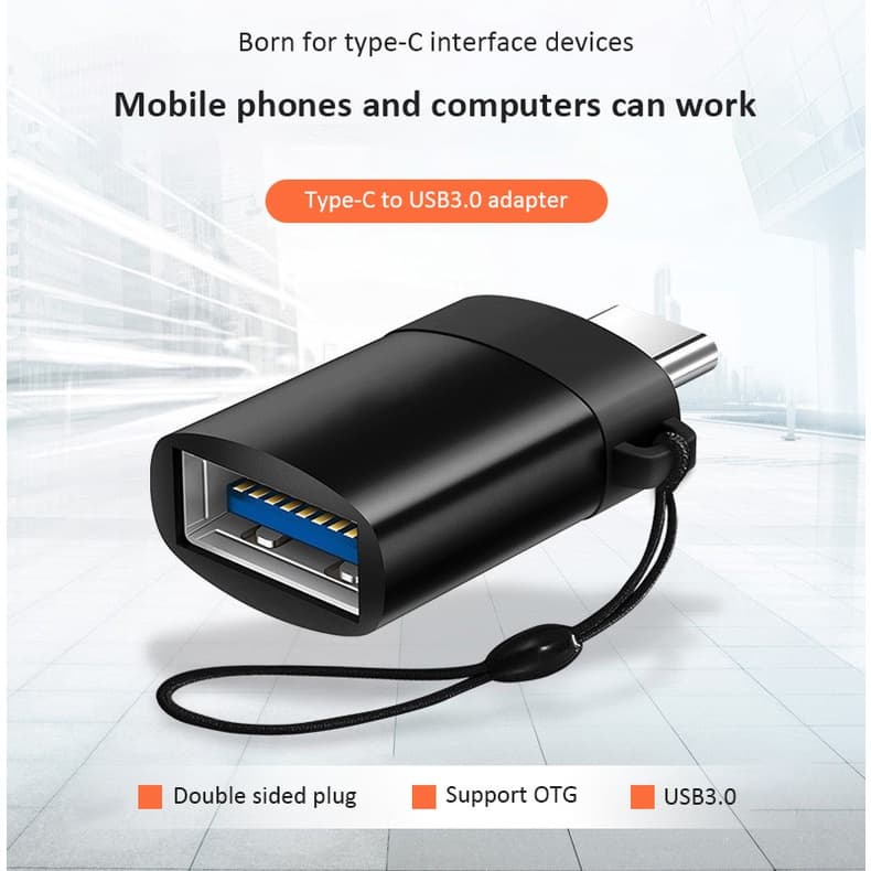 GOOJODOQ อะแดปเตอร์ชาร์จOTG Type-c 3.0 สำหรับ Iphone MacBook Phone หัวเชื่อมต่อ / หลากสี รูปที่ 5