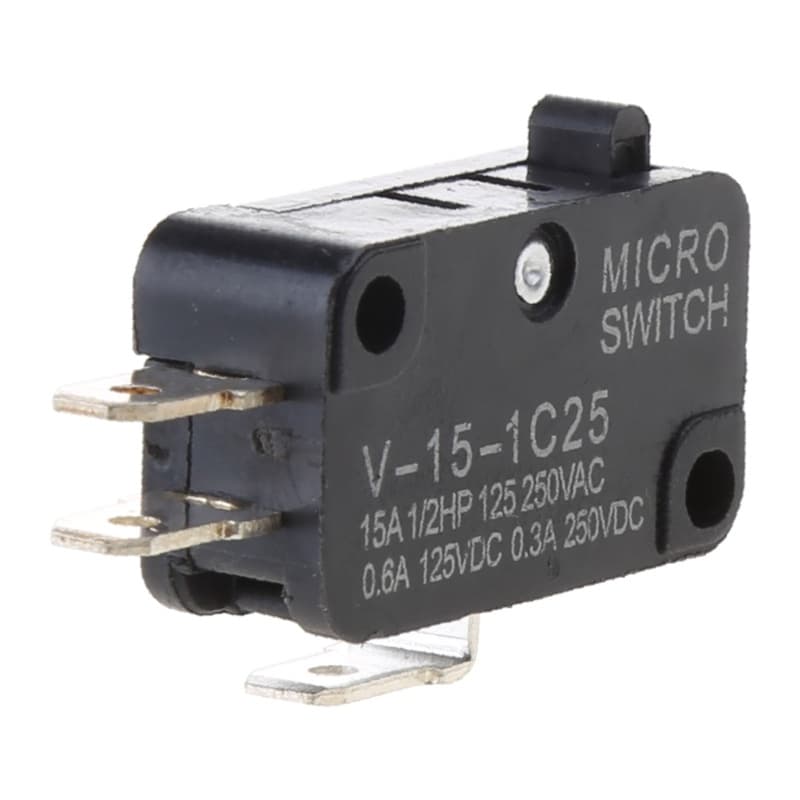 Ppy SPDT Micro Limit Switch สําหรับเตาอบไมโครเวฟหม้อหุงไฟฟ้า KW7-0C AC125V 250V รูปที่ 4