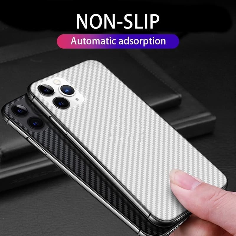 ฟิล์มกันรอยหลัง ฟิล์มหลังสีใส for Iphone 11 13 17 Air 12 14 15 16 Pro XS Max XR X 7 8 6S Plus ฟิล์มสำรองไฟเบอร์ Film รูปที่ 5