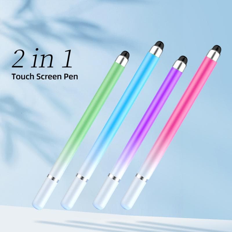 Ankndo ปากกาสไตลัส 2 In1 ไล่โทนสี สําหรับแท็บเล็ต Android Samsung Xiaomi รูปที่ 3