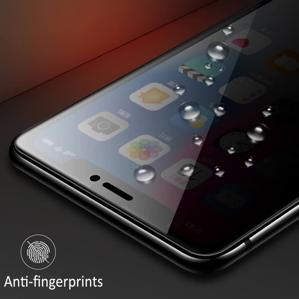 มีกันขอบ Anti-Spy ฟิล์มกระจก for iPhone 11 15 13 Pro Max 17 16 14 12 15 Pro Max Air XR 7 8 Plus XS Max 16 Plus 13 11 Pro รูปที่ 4