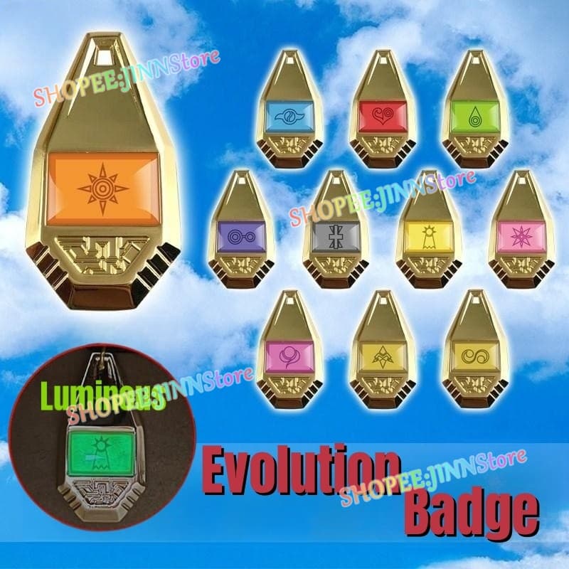 - Jn - Digimon Adventure Tag & Crest สร้อยคอ จี้รูปมอนสเตอร์ดิจิทัล ของขวัญ สําหรับสะสม รูปที่ 5