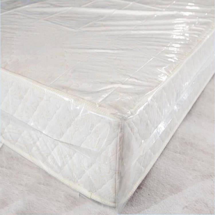 ผ้าคลุมที่นอน แบบใส ป้องกันฝุ่น อุปกรณ์ในบ้าน สําหรับเตียงนอน เคลื่อนย้ายบ้าน ที่เก็บของ ที่นอน กันน้ํา ป้องกัน รูปที่ 6