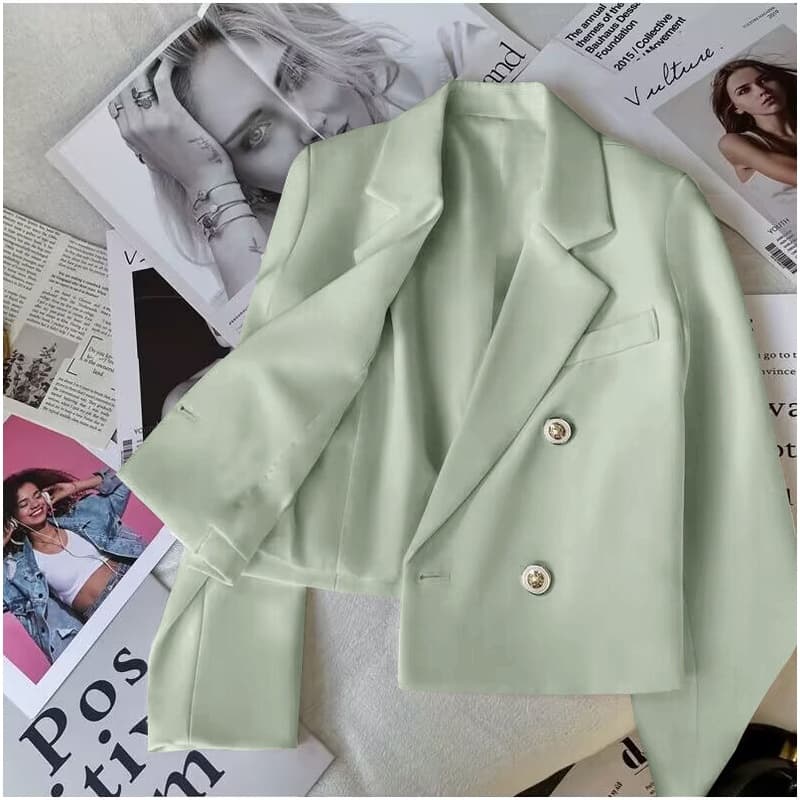 MSD เสื้อสูท ชุดสูทผู้หญิง Blazer สูท สูทแขนยาว 6 สี รูปที่ 6