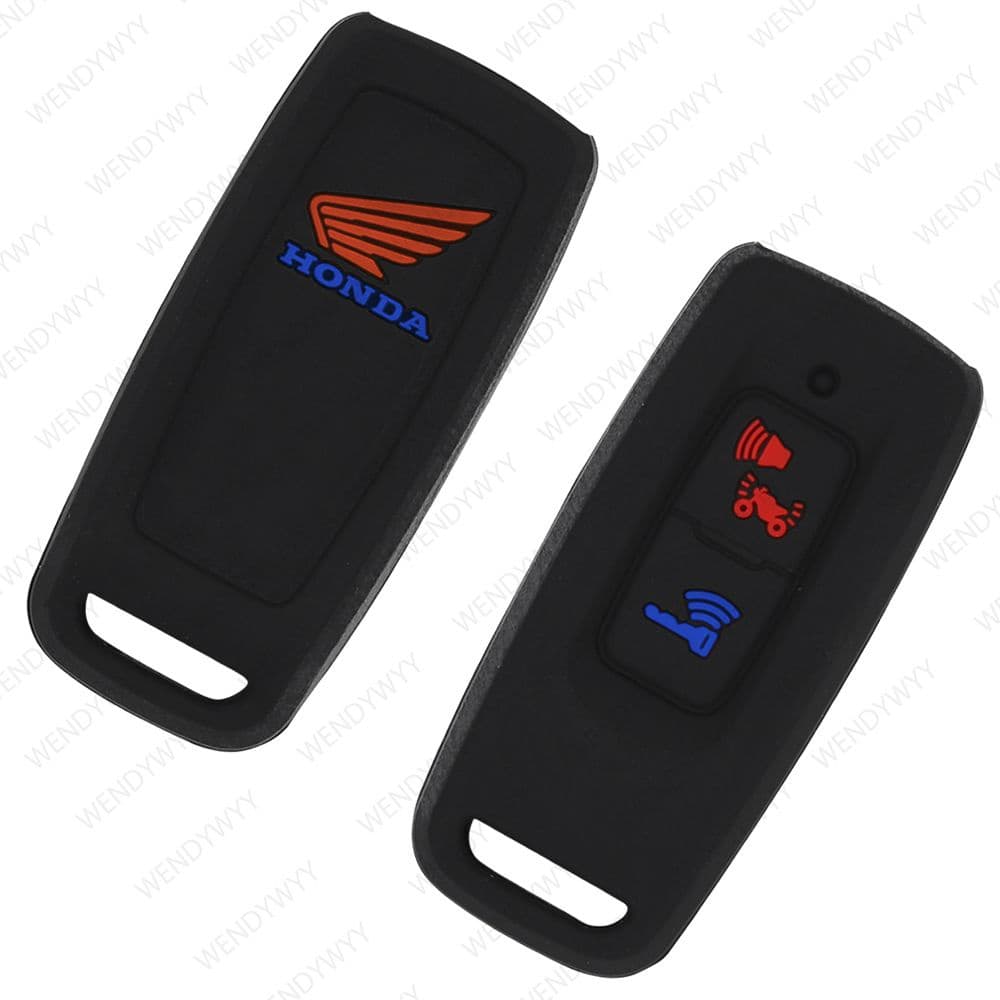 เคสกุญแจรีโมตซิลิโคน 2 ปุ่ม สําหรับรถจักรยานยนต์ Honda Scoopy 2023 ADV 160 PCX 160 Vario 160 125 Lead 125 Vision Airblade รูปที่ 9