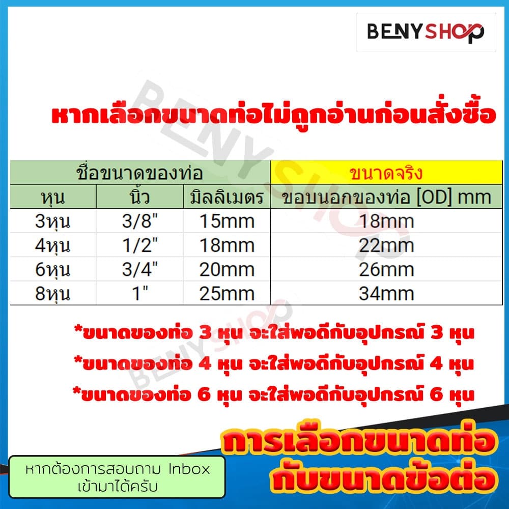ท่อพีวีซีสีขาว ขนาด 3หุน, 4หุน, 6หุน ตรา KS ท่อขาว ท่อร้อยสายไฟ ท่อสีขาว ยาว 10-100 ซม. รูปที่ 3