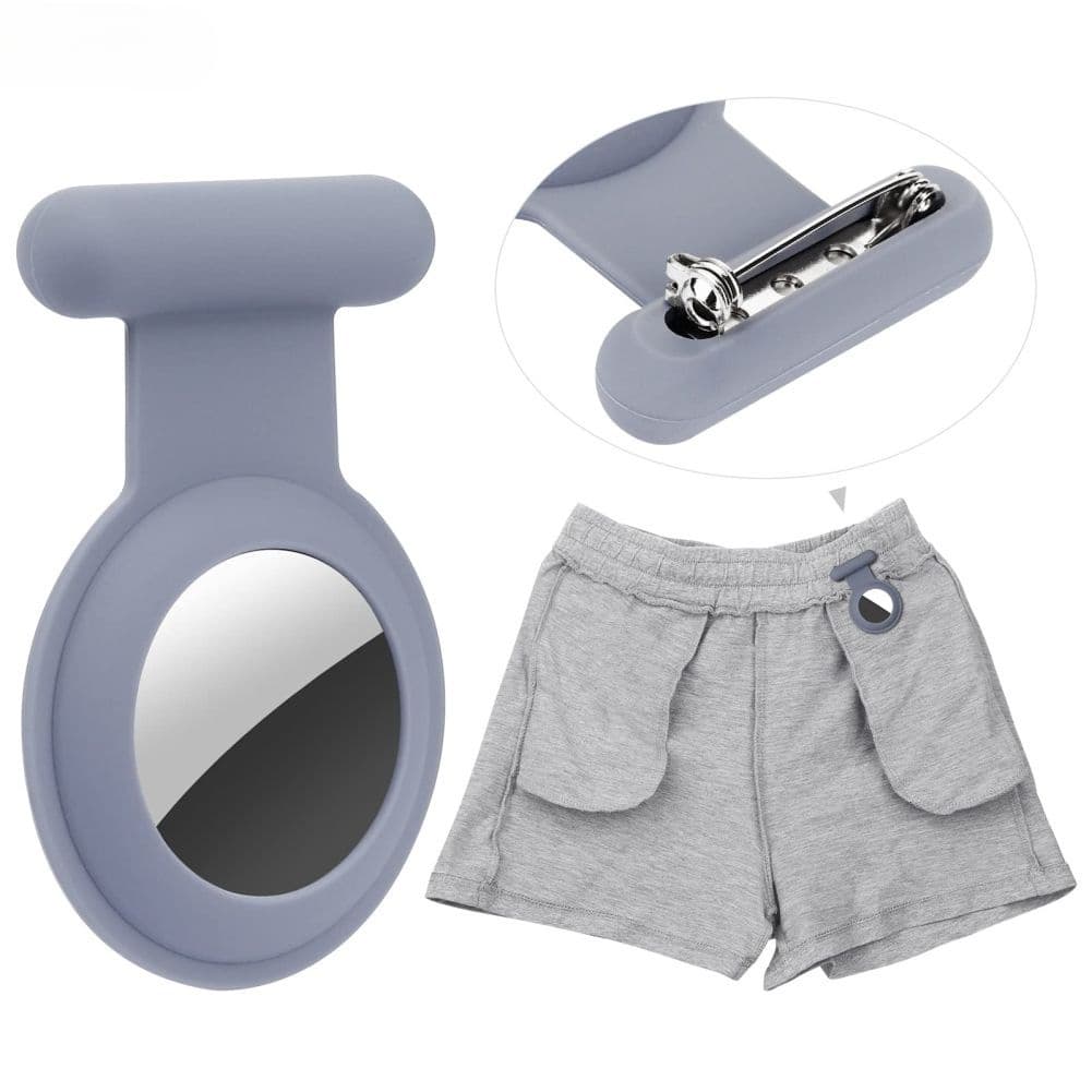 Airtag Tracker Pin กรณีป้องกันสําหรับ Airtags ซิลิโคน Shield Coverfor Boy Sleeve Protector เสื้อผ้าสําหรับผู้สูงอายุสุนัข Tracker Accessorie สําหรับ Air กรณีแท็ก Believes รูปที่ 1
