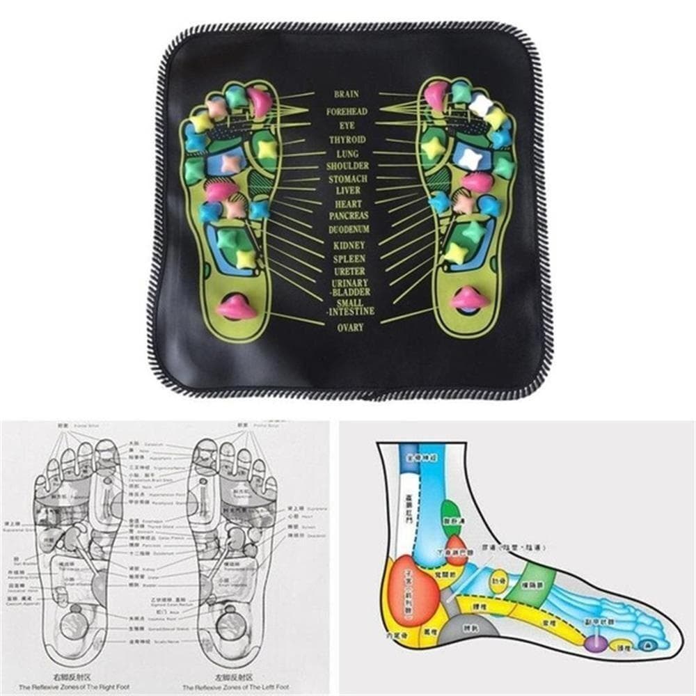 Seyawson แผ่นนวดบําบัด Acupoint Mat ขาผ่อนคลายนวดเท้า รูปที่ 6