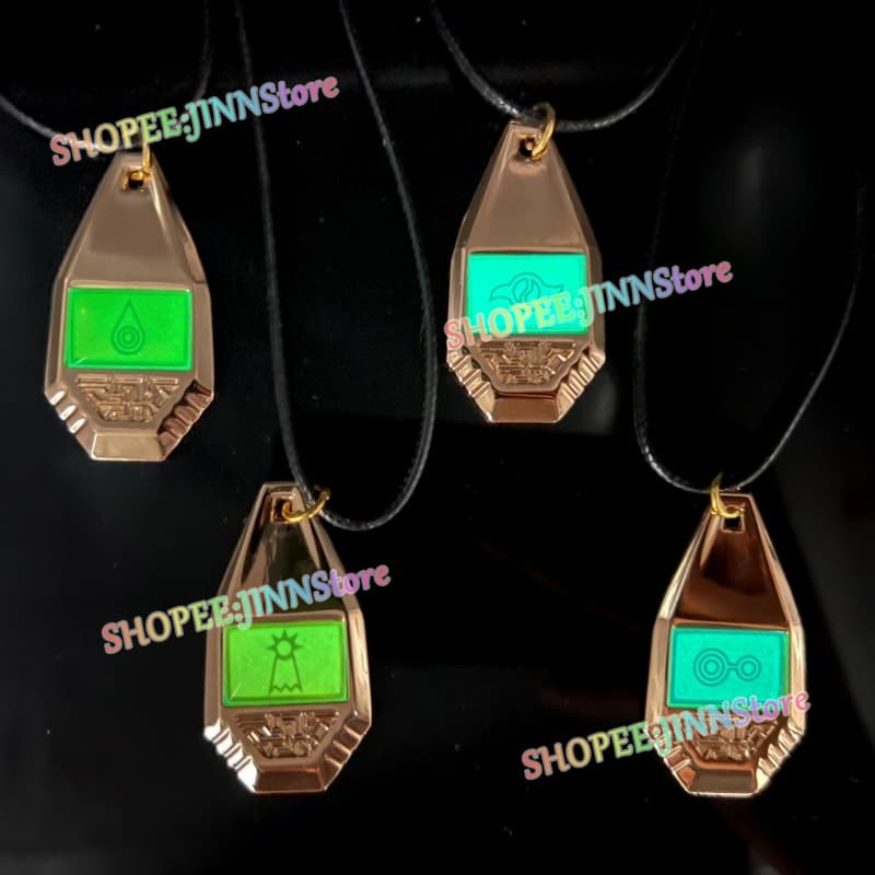- Jn - Digimon Adventure Tag & Crest สร้อยคอ จี้รูปมอนสเตอร์ดิจิทัล ของขวัญ สําหรับสะสม รูปที่ 9