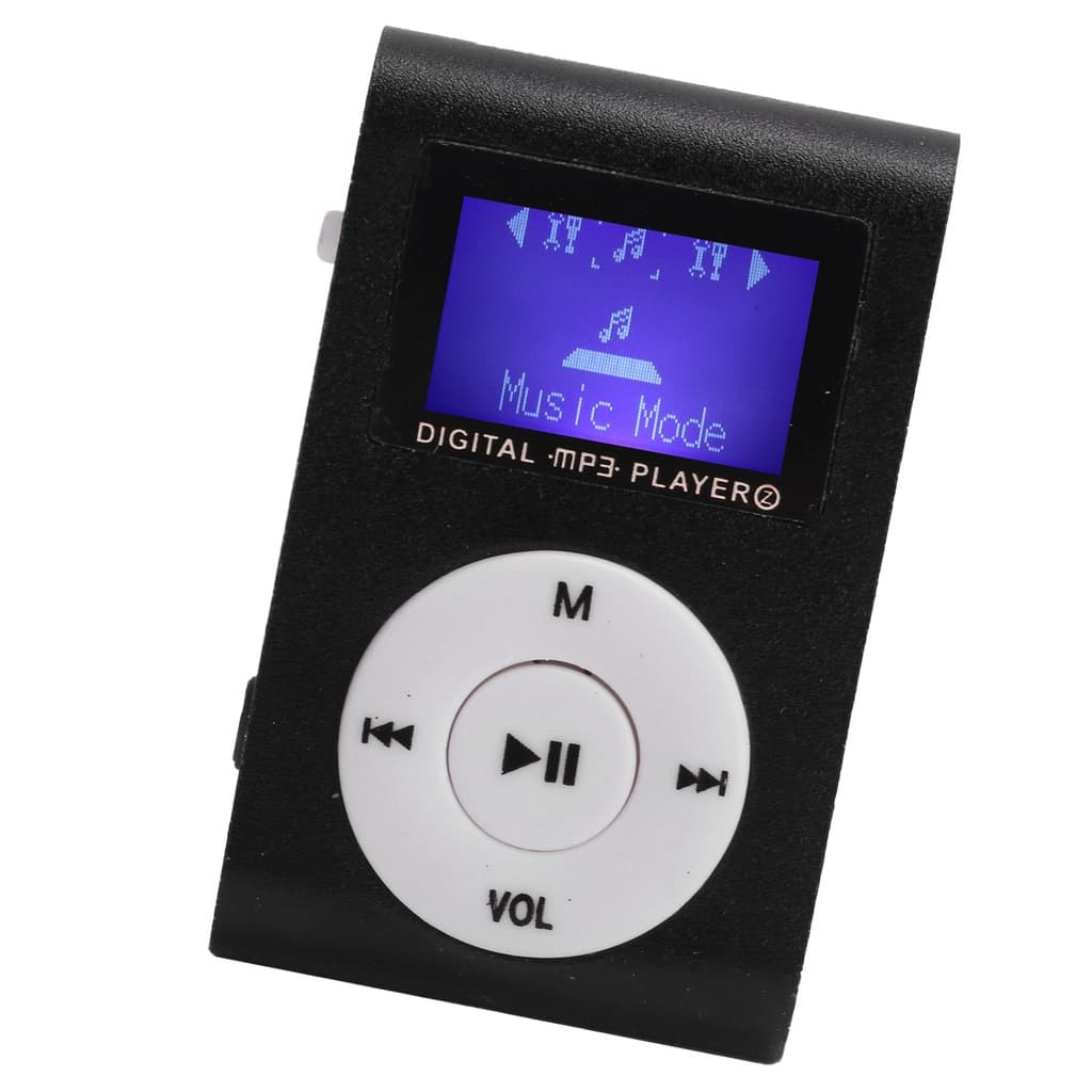 Spr- เครื่องเล่นเพลง MP3 ขนาดเล็กแบบพกพากีฬา BackClip หน้าจอ LCD MP3 รองรับการ์ดหน่วยความจํา รูปที่ 9