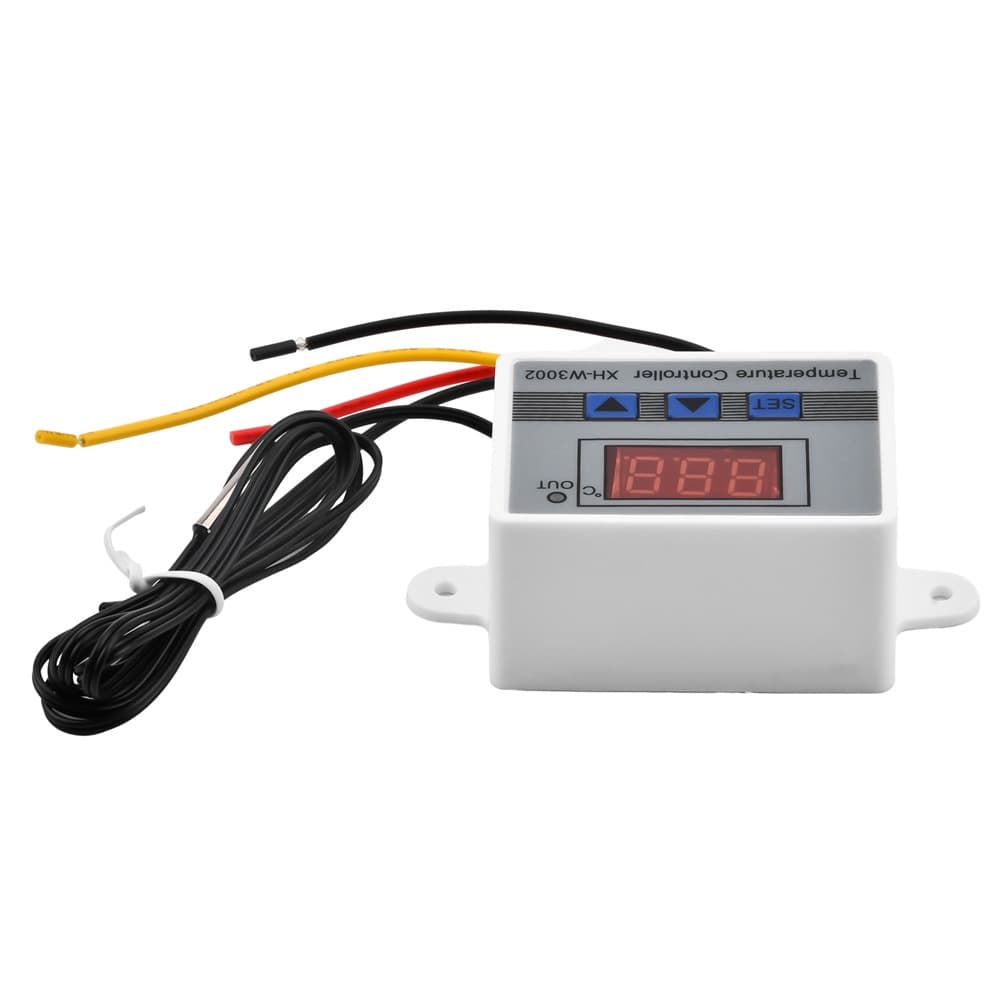 XH-W3002 AC 110-220V อุปกรณ์เทอร์โมมิเตอร์ดิจิตอลสําหรับควบคุมอุณหภูมิมีไฟ Temperature Controller รูปที่ 9