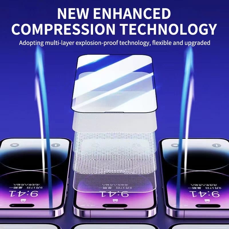 สําหรับ Samsung Galaxy A57 A37 A17 A07 A06 A16 A26 A36 A56 A05 A05S A15 A25 A35 A55 A02 A02S A03 A03S A04 A04S A04E A11 A12 A13 A14 A21S A22 A23 A24 A30 A31 A32 A33 A34 A50 A51 A52 A53 A54 A70 A71 A72 A73 ฟิล์มกระจกนิรภัยกันรอยหน้าจอกันฝุ่นแบบคลิกเดียว รูปที่ 6