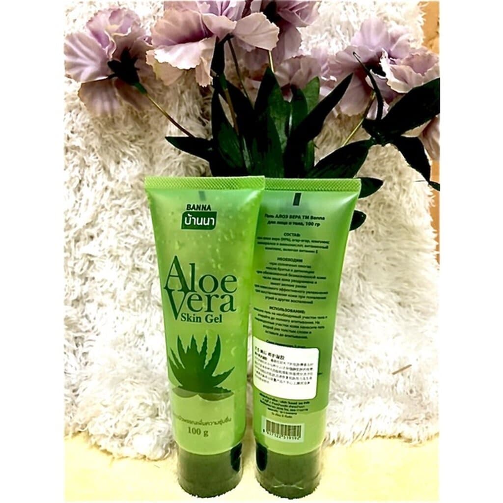 Banna Aloe Vera Gel 100 ml เจลว่านหางจระเข้ 6 สูตร 1 หลอด รูปที่ 2
