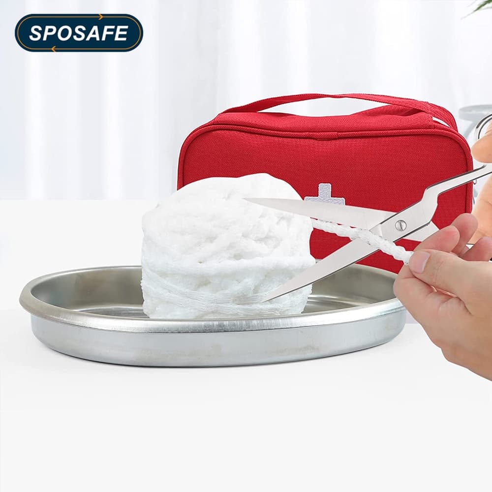 Sposafe ผ้าพันแผลตาข่าย ยืดหยุ่น ระบายอากาศ สําหรับรัดข้อมือ ข้อศอก เข่า บาดเจ็บ 1 ม้วน รูปที่ 2