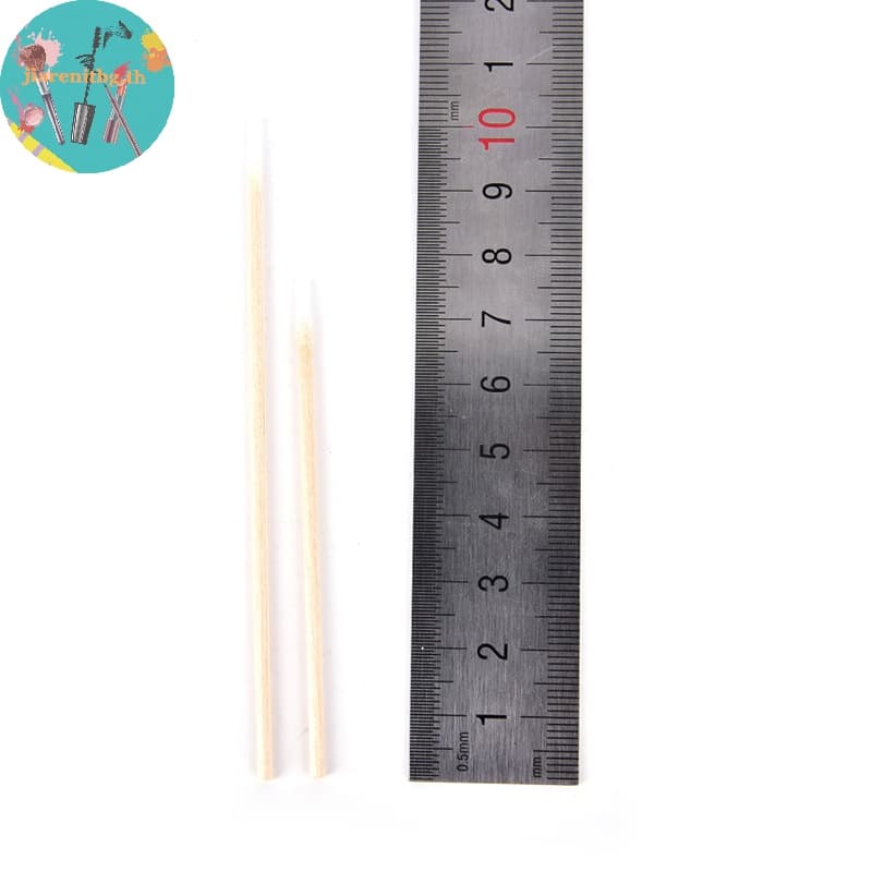 RENBG 100X รอยสักถาวรแต่งหน้าไม้ผ้าฝ้าย Bud เครื่องสําอาง Stick TH รูปที่ 6
