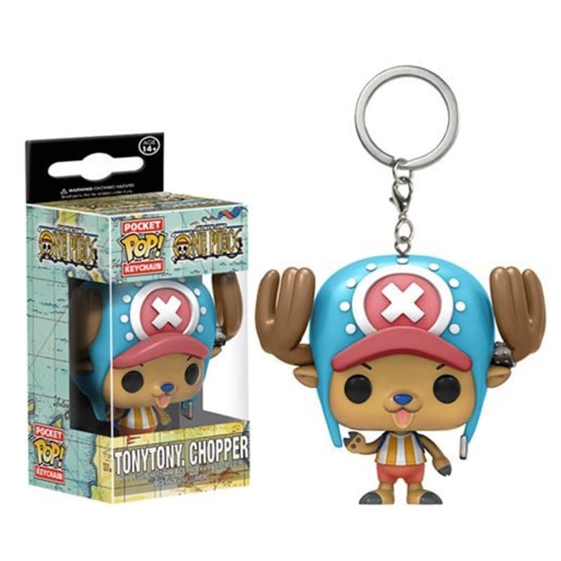 การ ์ ตูนกิโมโน Luff พวงกุญแจ Roronoa Chopper ตุ ๊ กตา Action Figures Collection ของเล ่ น Key Ring รูปที่ 6