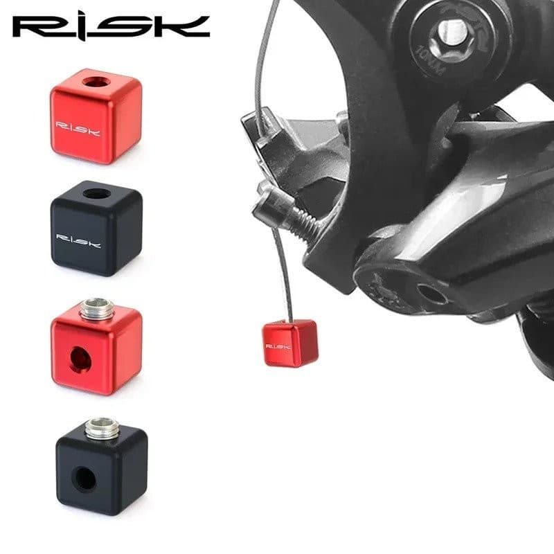 ฝาครอบสายเกียร์และเบรกจักรยาน RISK อลูมิเนียม 2 ชิ้น สําหรับ MTB/พับ/ถนน/ภูเขา รูปที่ 1