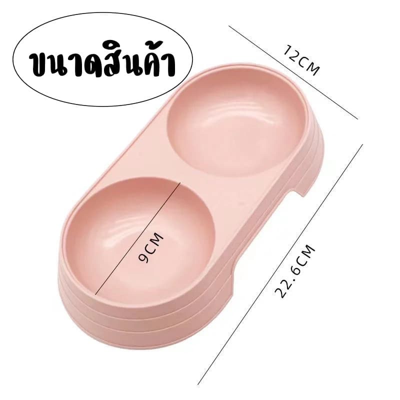 ชามอาหารสัตว์เลี้ยง ชามอาหารแมว ชามอาหารสุนัข bowl แมว สุนัข ถ้วยอาหาร CW26 รูปที่ 7