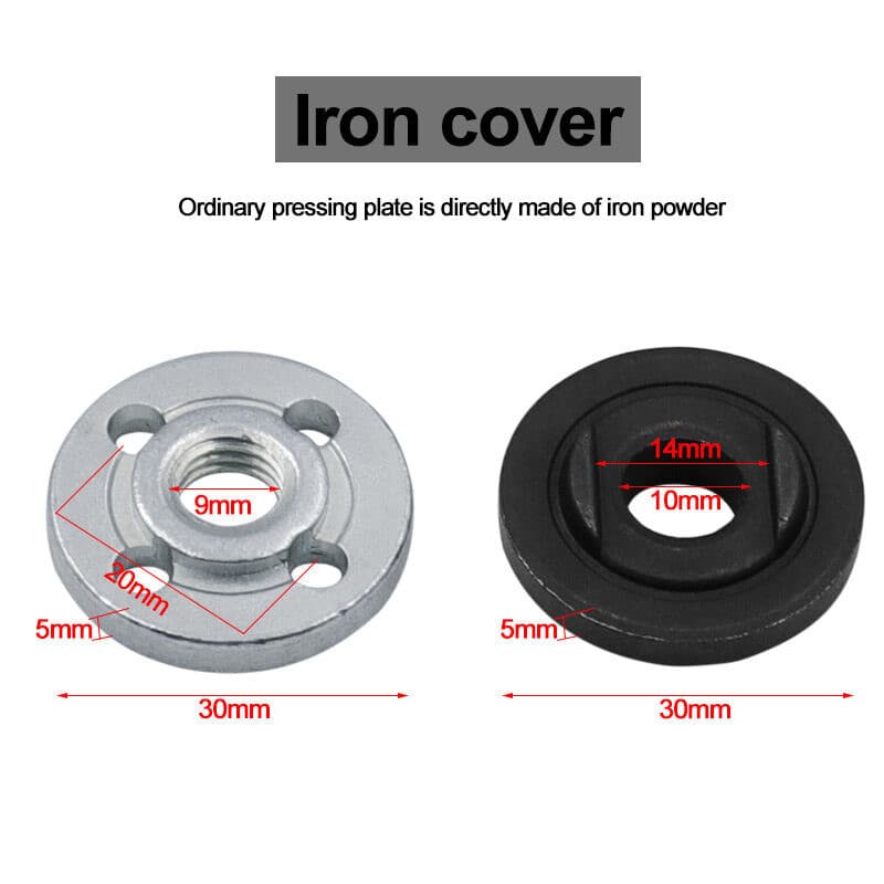 100 type electric tool accessories Angle grinder Clamping plate grinder Saw blade Clamping plate cutter Clamping plate รูปที่ 9