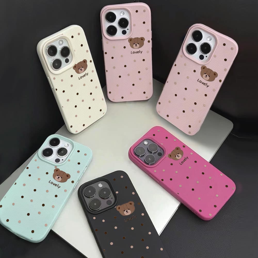 AK New! Ins เคสโทรศัพท์หนัง สำหรับ IPhone 11 12 13 14 15 16 Pro Max Xs Max XR 15 Pro Max 14 Pro Max รูปที่ 9