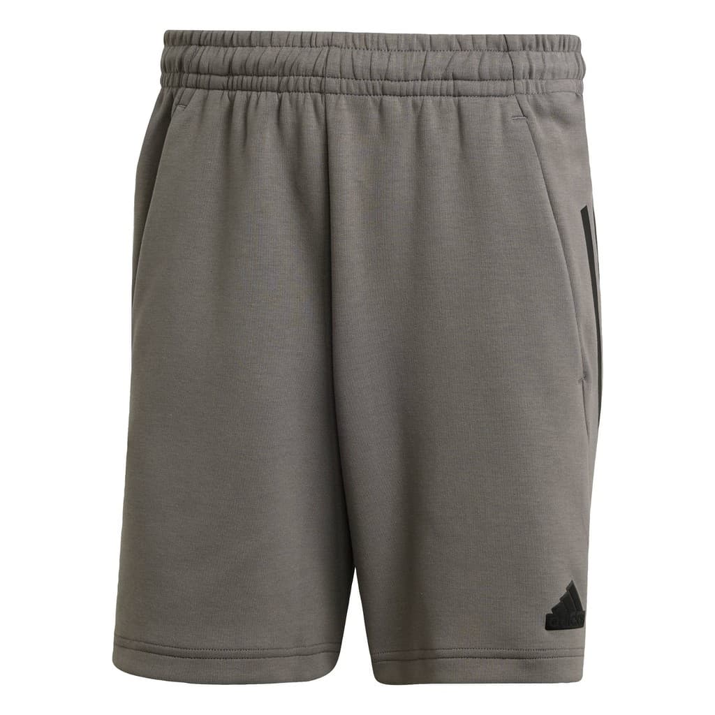 adidas ไลฟ์สไตล์ กางเกงขาสั้น Future Icons 3-Stripes ผู้ชาย สีเทา IW8542 รูปที่ 6