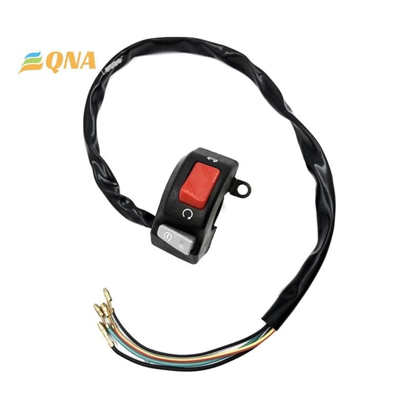 รถจักรยานยนต์ Universal 7/8 นิ้วแฮนด์หมอก Hedlight Horn เริ่มต้นฆ่าปุ่มปิด 12V สําหรับสกู๊ตเตอร์ ATV Snowmobile ใหม่ รูปที่ 4