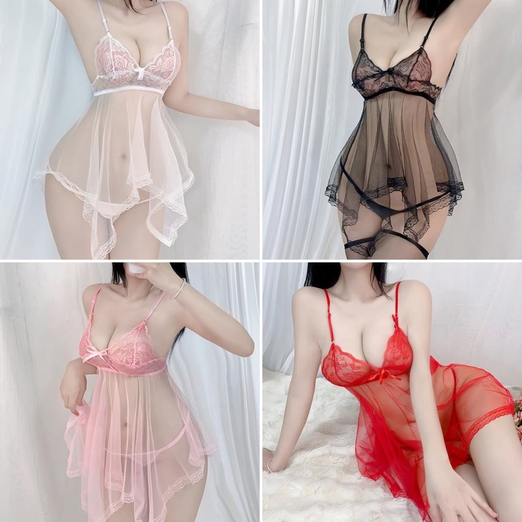 Sex time สาวอวบ ซีรีส์ สิ่งล่อใจ กระโปรงพลัสไซส์ ชุดนอนไซส์ใหญ่ XL-XXL รูปที่ 9